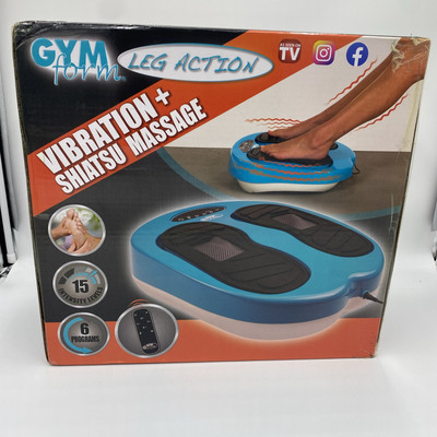 Gymform  Leg Action Fussmassagegerät Vibrations + Shiatsu Massage Fußmassage