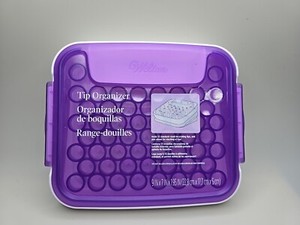 Wilton Decorating Tip Organizer Case - Holds 55 Standard-Sized Tips