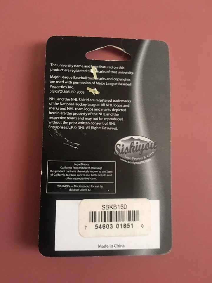 Saint Louis Cardinals 2008 MLB Key-Ring Bottle Opener Never Used! 3.5" Long - Image 2 of 2