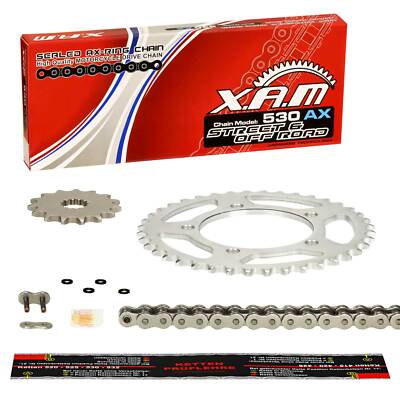 Kettensatz Kawasaki GPZ 1100 (ZXT10E ) 95-98, XAM EXTRA verstärkt, X-Ring