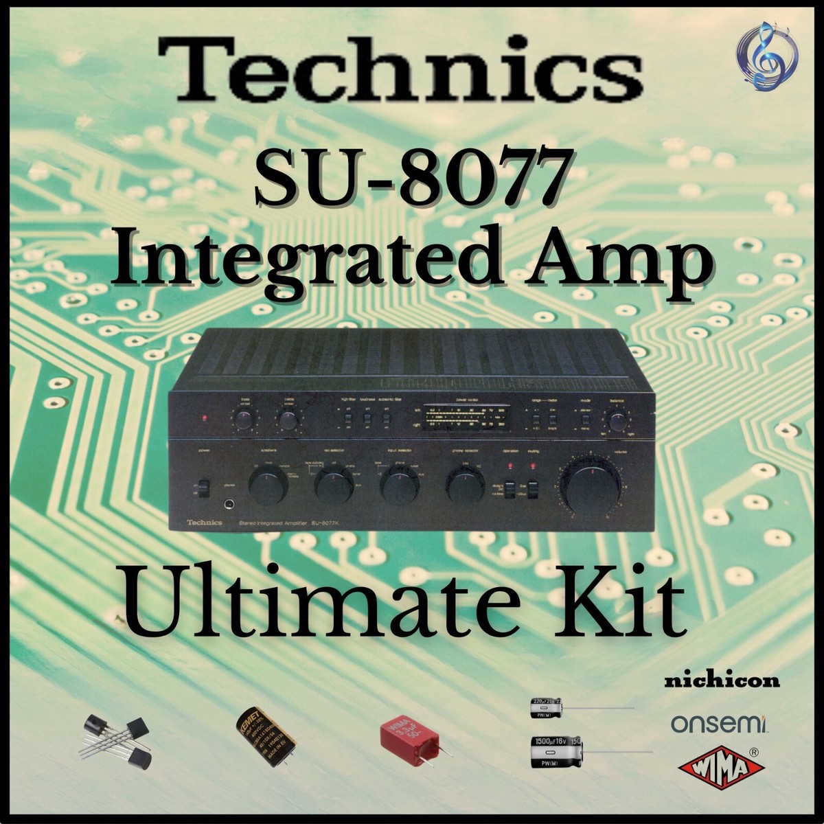 Technics SU-8077 Integrated Ultimate Upgrade Kit Genuine Parts