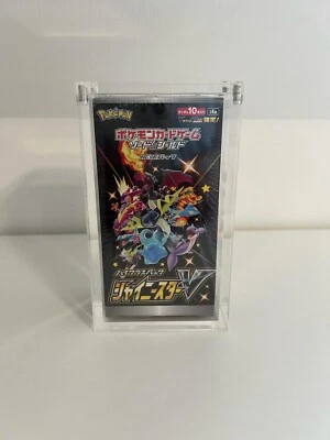 Acryl Case Pokemon Japonés Display Booster Box para 10 Display