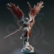 Horauthin God of War Fighter Cleric Paladin Angel Miniature | D&D DnD |