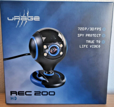 Hama uRage USB Webcam mit Mikrofon - REC 200 HD Streaming 720p - NEU OVP