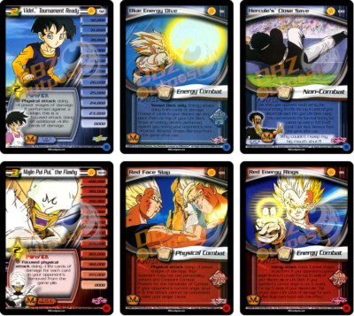 Dragon Ball Z CCG SCORE Babidi Saga Limited CHOOSE YOUR CARD 1-121 Non-Foil