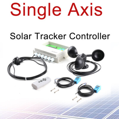 LCD Solar Tracker Controller Automatic Solar Tracking Single Axis Fernbedienung
