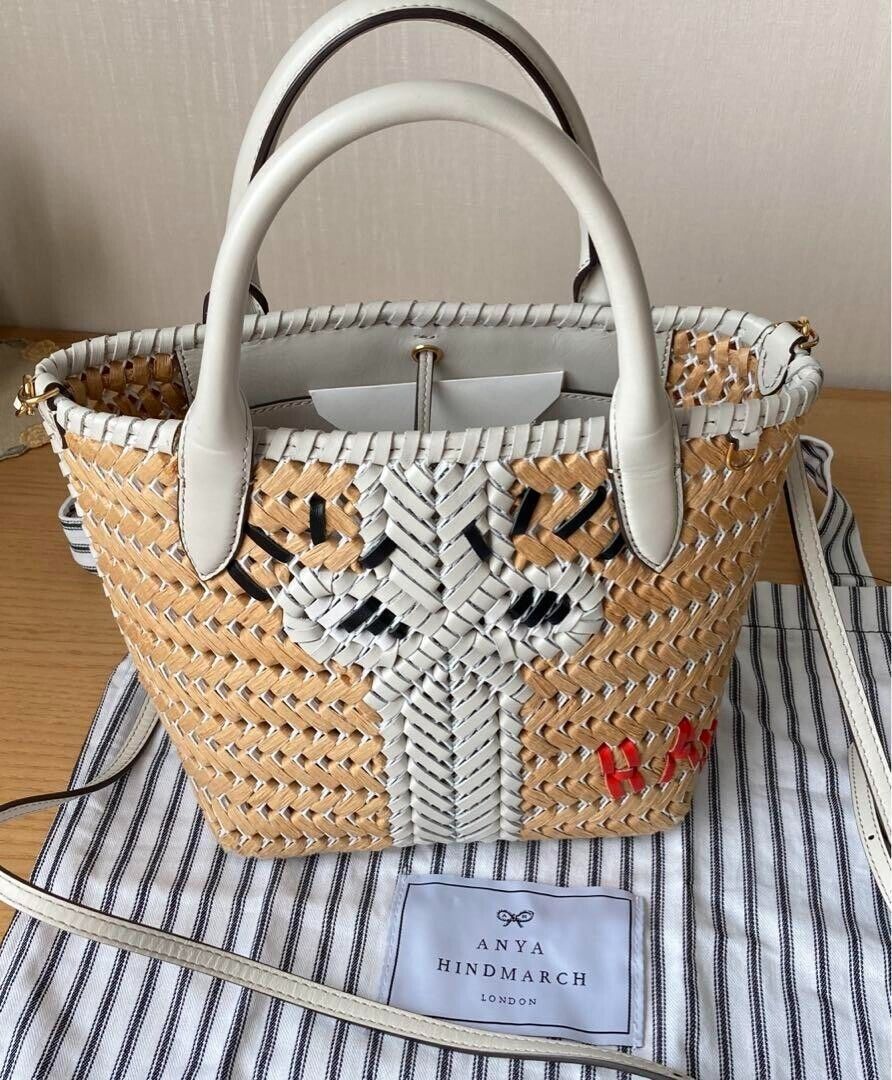 Anya Hindmarch Neeson Basket Tote Mini Eyes | eBay Anya Hindmarch Neeson Basket Tote Mini Eyes | eBay