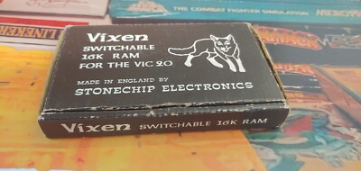Vixen 16k Ram Cartridge (Vic 20) CIB (Modul, Manual, Box) (working) Commodore