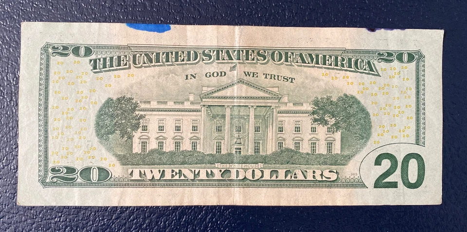 November 15th 1935 Birthday Anniversary Bill $20 US Dollars FRN. **L@@K**. - Image 2 of 2