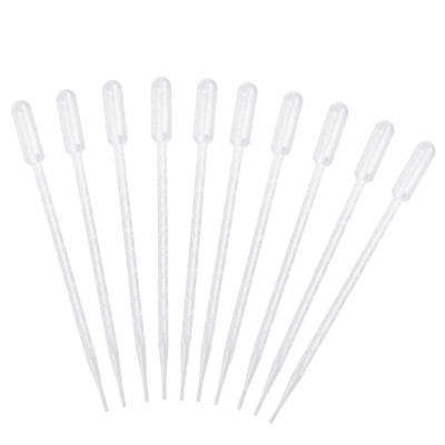 Pipetten Dropper 10 Ml, Transparent Transferpipetten, Kunststoff, Abgestuft, Pip