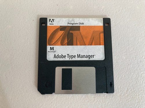 ABODE TYPE MANAGER FLOPPY DISK MACINTOSH MAC SOFTWARE PROGRAM COMPUTER PC - 第 1/1 張圖片