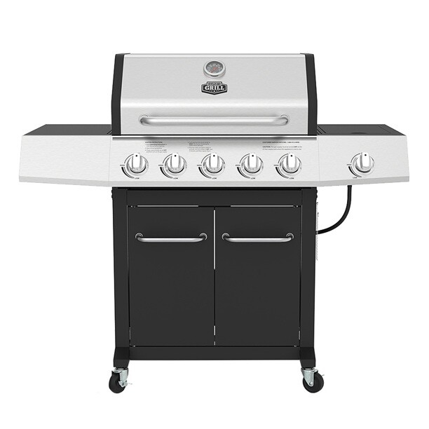 Brinkmann 4 Burner Gas Grill With Side For Online Brinkmann 4 Burner Gas Grill With Side