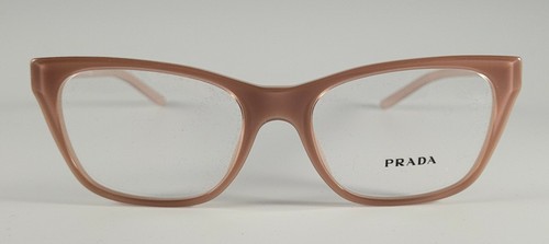 Occhiali Prada VPR 05Y NUOVI colore 01Y-1O1 beige marrone taglia 51-17 donna occhio di gatto - Foto 2 di 6