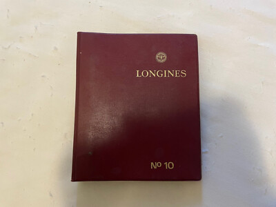 Seltener Uhrenkatalog Ersatzteile LONGINES N. 10 ! 12.68Z und andere Kaliber!