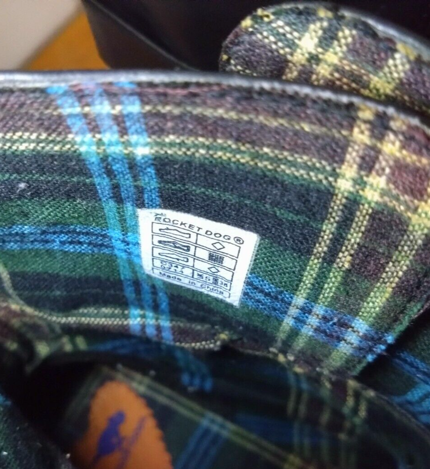 Rocked Dog Black Faux Leather Women's MidCalf Biker Boots UK5 eBay