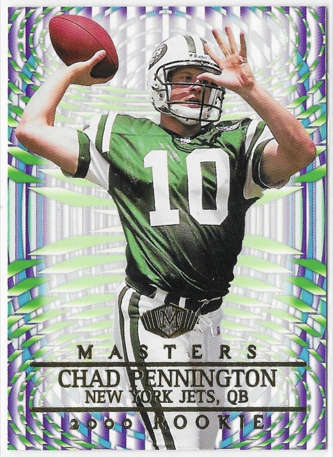 2000 Collector's Edge Masters Chad Pennington Rookie Card #237
