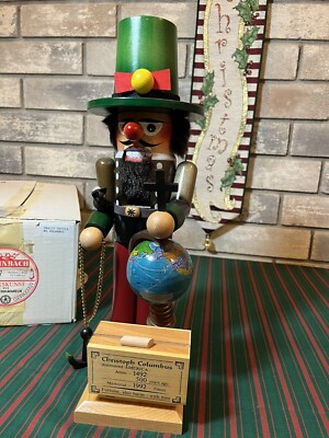 Vintage Steinbech Nutcracker Christopher Columbus
