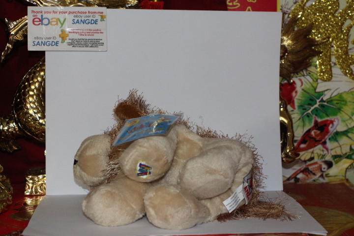 WEBKINZ COCKER SPANIEL.COMES WITH SEALED/UNUSED CODE/TAG-NICE GIFT