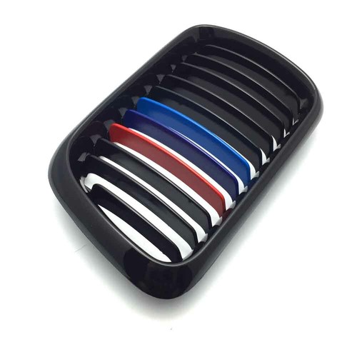 Plastic M Color Glossy Black Front Kidney Grille Grill for BMW M3 E36 -1999 CAO - Picture 6 of 8