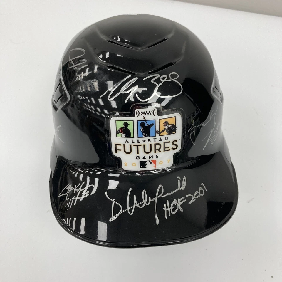 Clayton Kershaw Pre Rookie 2009 Futures All Star Game Team Signed Helmet JSA COA - Image 3 of 4