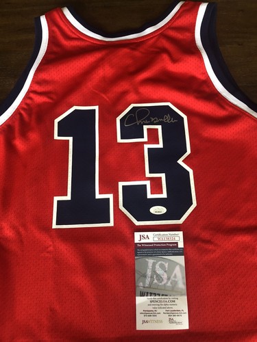 Chris Mullin Signed 1984 Team USA Basketball Auth Mitchell & Ness Jersey NWT COA - Picture 11 of 11
