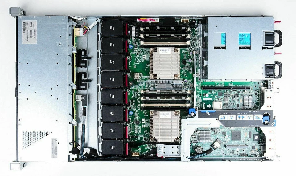 HP ProLiant DL360e Gen8 2x E5-2450L 16-Core Xeon 192GB DDR3 1TB SSD B120i - Imagem 3 de 3