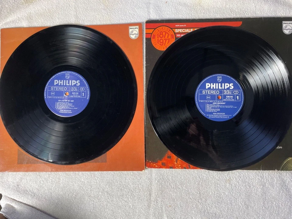 2 Nana Mouskouri Albums LP's from Holland Self & Een Stem Uit Het Hart Both VG - Image 2 of 4