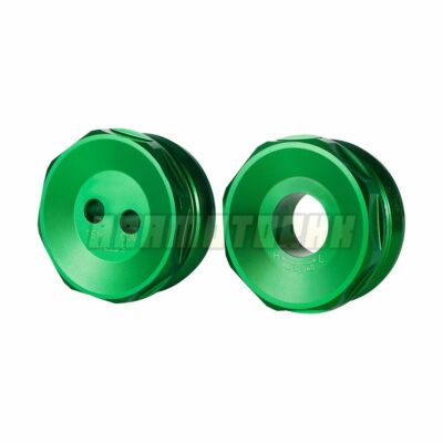 【6/7いおPP補強】のわーるページ Preload Fork Caps Bolts Covers Adjuster For Kawasaki ZX-6R ZX6R