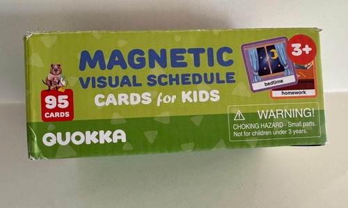 AdHD autism Learning Cards Visual Schedule for Kids 3-7 Years magnetic cards - Picture 8 of 14