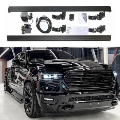 2PCS Power Side Step Deployable Running Boards Fits For Dodge RAM 1500 2019-2026