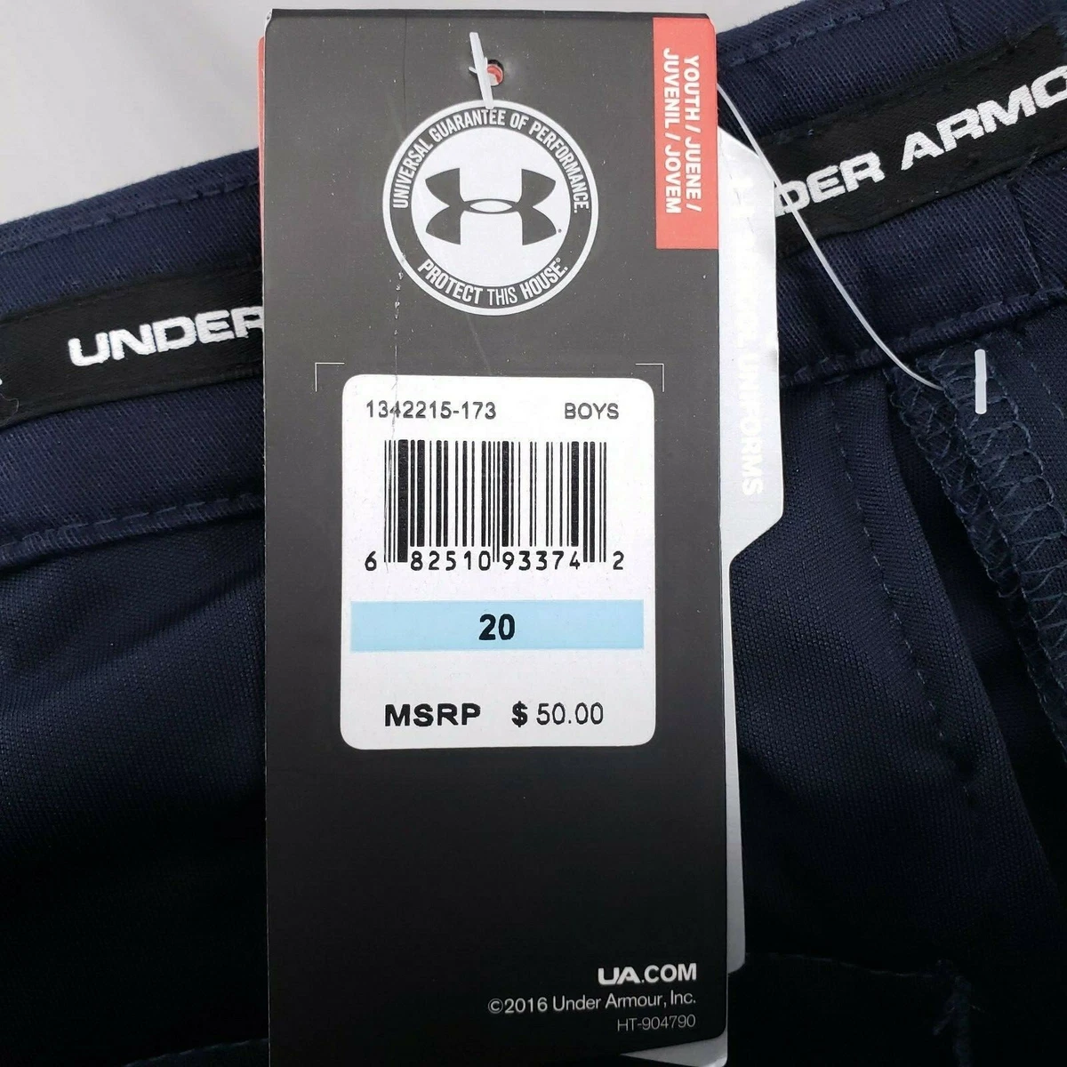 Under armour school store uniform pants