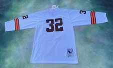 Mitchell & Ness NFL 1964 Cleveland Browns Jim Brown #32 Jersey Size 54.