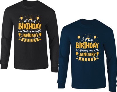 It's My Birthday Month January Jumper Happy Birthday Gift Party Wear New Year