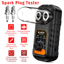 Double Hole Ignition Spark Tester And Coil Tester Car Diagnostic Tool 0-6000rpm