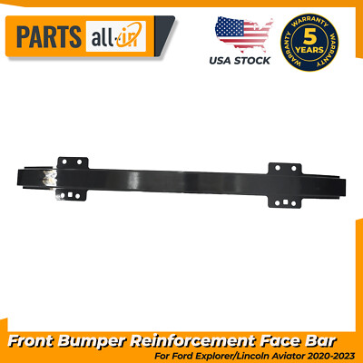 Front Bumper Reinforcement Face Bar For Ford Explorer/Lincoln Aviator 2020-2023
