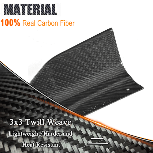 Faldón lateral de carbono para BMW M2 F87 Coupe 16-17 alerón lateral aletas divisor - Imagen 9 de 12