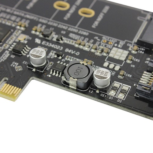 3.0 & Typ-c M.2 PCIe-Adapter M2 SSD SATA B Schlüssel zum PCI-e 3.0-Controller - Bild 3 von 11