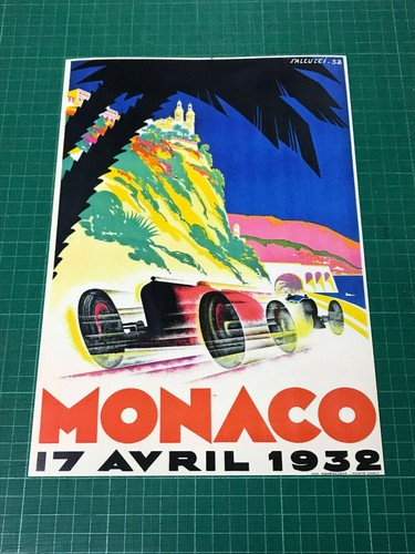 Motorsport Auto Poster Man Cave F1 TT Le Mans gedruckt Wohndeko Wandbild Bar - Bild 73 von 136