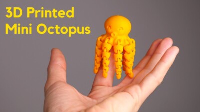 3D Printed Fidget Octopus, Select your own Color/Size