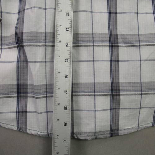 BKE Shirt Long Sleeve Mens Small Standard Fit Button Front Plaid Pockets - Picture 8 of 10