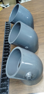 SPEARS GF ESLON IPX 4'' 45 SCH80 PVCI D2467 SCH 80 ASTM NSF-PW Elbow Socket SLIP
