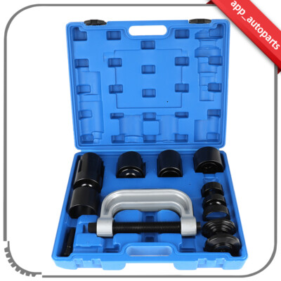 21Pcs Auto Repair Service Removal Ball Joint Press Tool Master Adapter Kit 2&4WD