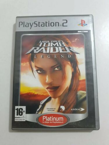 Tomb Raider LEGEND PlayStation 2 PS2 PAL España COMPLETO PLATINUM Leer👇 - Imagen 1 de 4