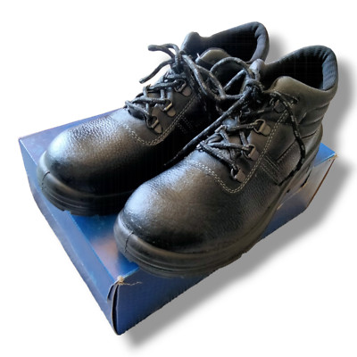 Proforce schwarz Dual Density Sicherheitsstiefel mit Stahlzwischensohle Größe 6