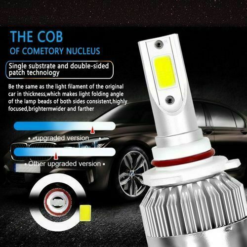 Faro LED para GMC Acadia 2007 2008 2010 2011 2012 -6X 6000K + luz antiniebla - Imagen 6 de 12