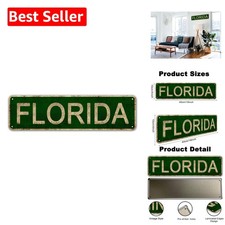 Florida Vintage Metal Tin Sign - 4x16 Inches  Perfect Gift for Any Occasion