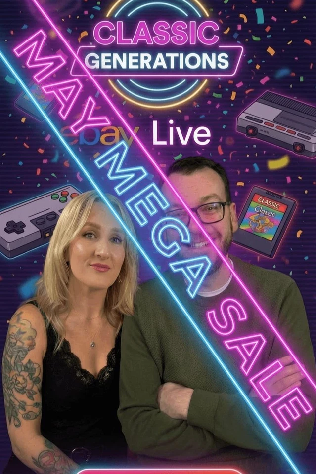 RETRO & MODERN GAMING SHOW MAY MEGA SALE £1 STARTS BARGAINS