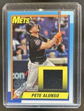 2025 Topps Pete Alonso 1990 Baseball Relics Jersey #T90R-PA Mets