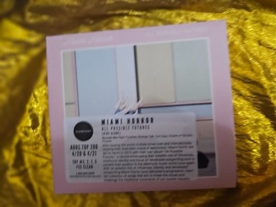 All Possible Futures by Miami Horror (CD, 2015) ONLY PLAYED ONCE  All I Ever Was