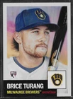 2023 Topps MLB® Living Set® # 678 BRICE TURANG Rookie Milwaukee Brewers 1,642